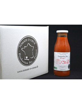 Carton de 8 Gazpacho El Rojo