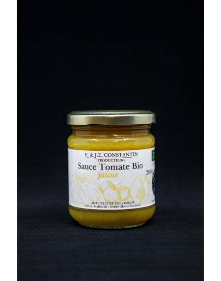 Sauce tomate jaune