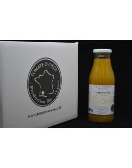 Carton de 8 Gazpacho bio El Amarillo